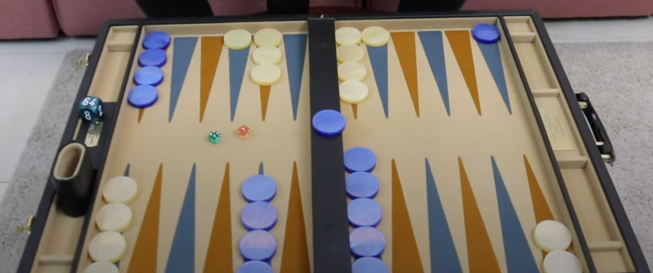 My best strategy against your roll (1-4), to fight for the golden point.