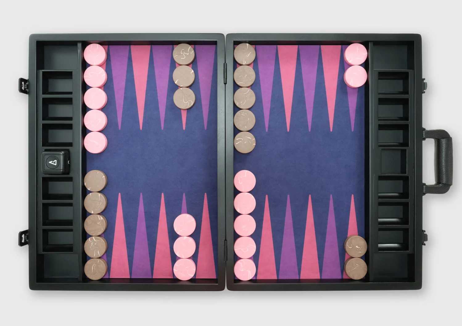 Andromeda styled removable playing surfaces and checkers